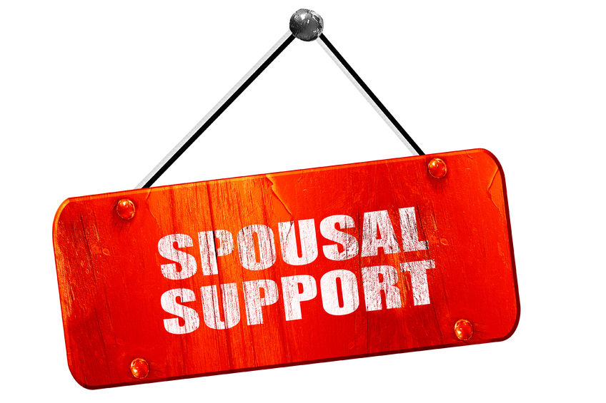 spousal support sign